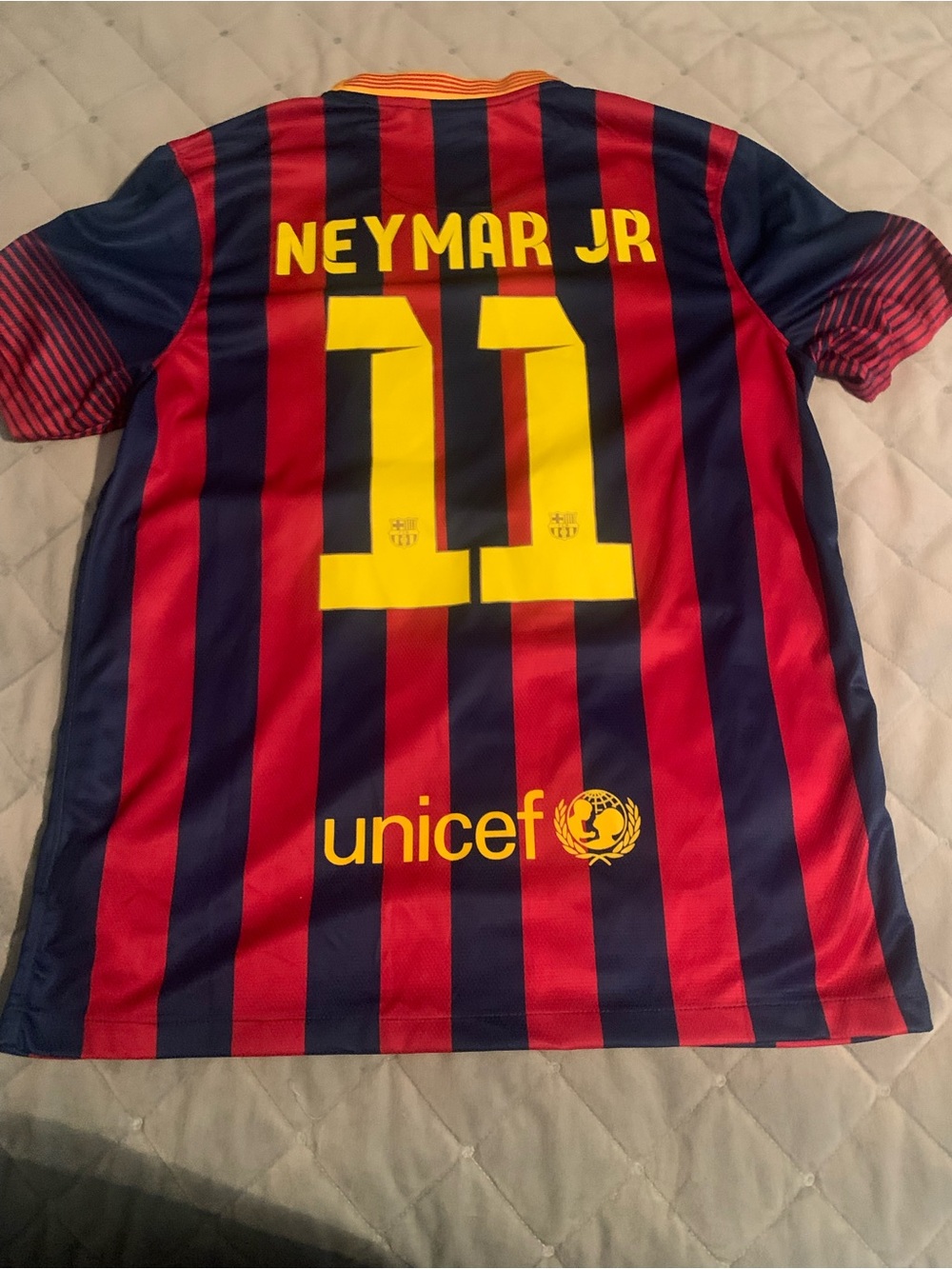 Neymar Jr #11 Soccer Jersey - Blue & Red